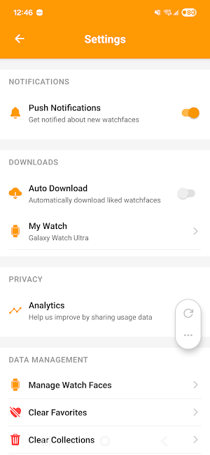 Watchland: Wear OS Watch Faces Screenshot 1