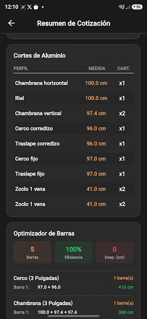 Perfilexacto PRO Screenshot 2