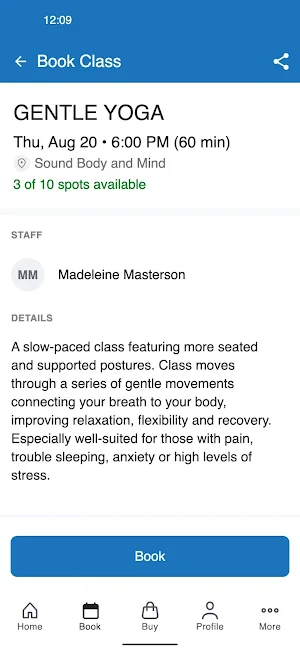 SOUND Body & Mind Screenshot 2