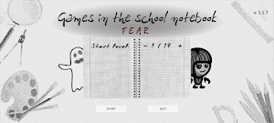 Games in school notebook: Fear Screenshot 0