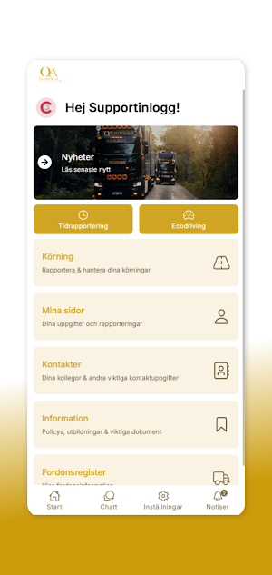 OA Logistik AB Screenshot 0