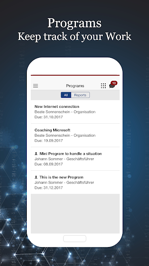 onTarget.management Screenshot 3