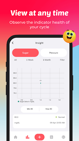 Blood Pressure Record Screenshot 2