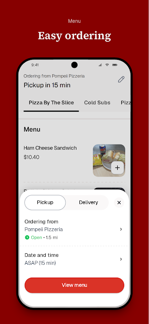 Pompeii Pizzeria Screenshot 2