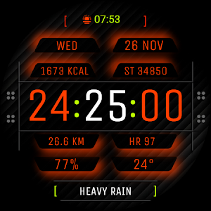 Watch Face WF147 Screenshot 2