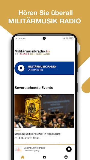 MILITÄRMUSIK RADIO Screenshot 0