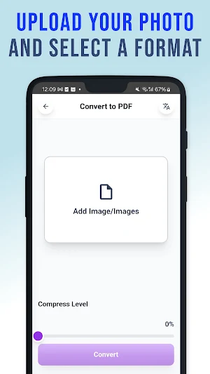 Convert Images: JPG PNG PDF Screenshot 2