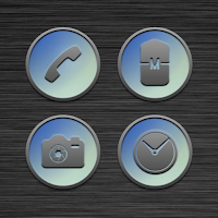 Circular Mint Blue Icons