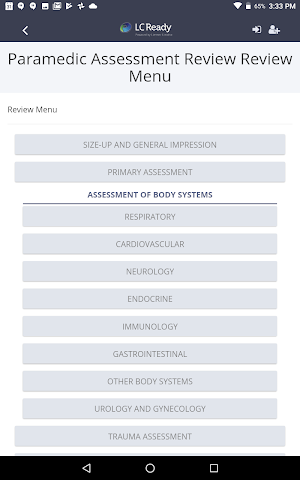 Paramedic Assessment Review Screenshot 2