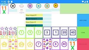 Boymate10 Find11X - Brain Card Game Screenshot 1