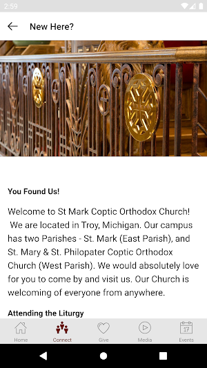 St Mark Coptic Orthodox Church Screenshot 1