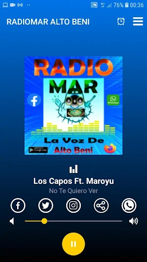 radio mar alto beni Screenshot 2