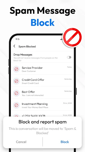 Messages Text SMS App Screenshot 2
