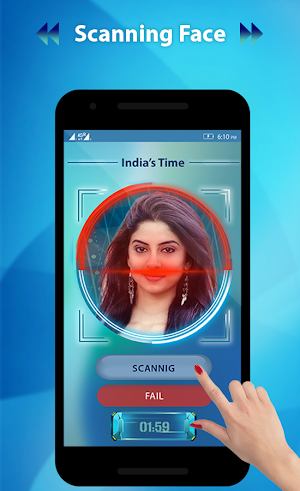 Face Screen Lock Prank Screenshot 3