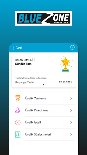 BlueZone Screenshot 1