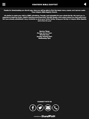Grayson Bible Baptist Screenshot 3