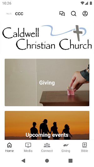 Caldwell Christian Church Screenshot 0