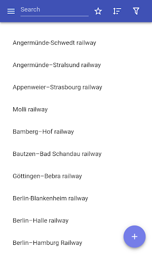 Railway lines in Germany Screenshot 0