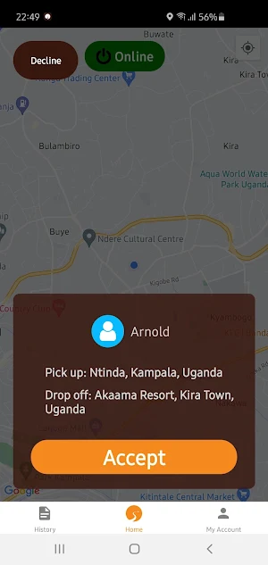Ngenda Ride Screenshot 2