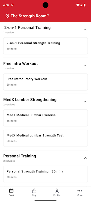 Strength Room Havelock North Screenshot 2