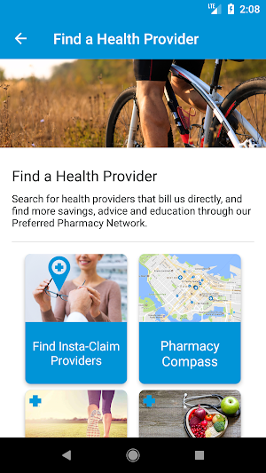 Pacific Blue Cross Mobile Screenshot 0