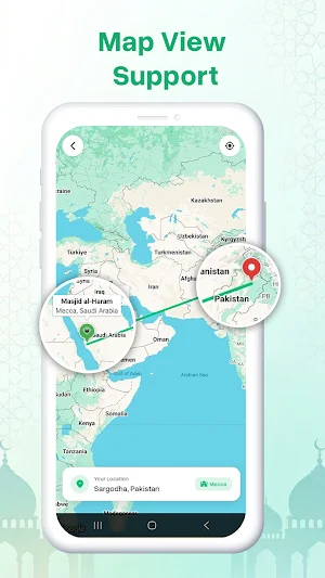 Qibla Compass Lite: Salah GPS Screenshot 2