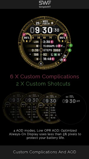 SWF DIGI 4: Gold Luxe Dash Screenshot 2