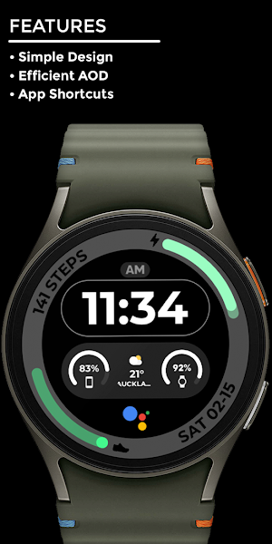 Night 86 - watch face Screenshot 1