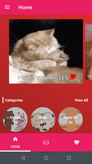 Kisses And Hugs Animated Gif Collections 2020 💋💋 Screenshot 0
