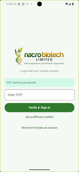 Nacro Biotech Screenshot 1