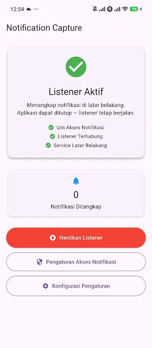 Callback Notif Screenshot 0