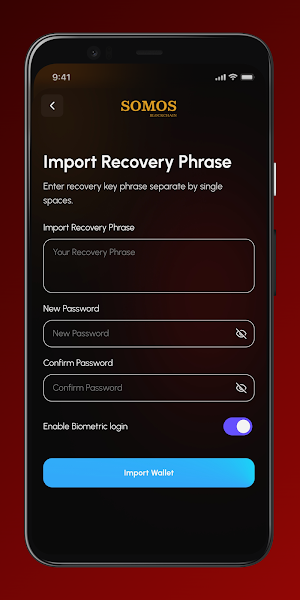 Somos Blockchain App Screenshot 1