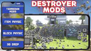 Mods Destroy for Minecraft PE Screenshot 0