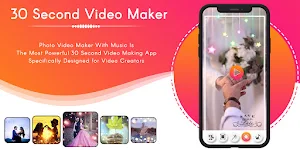 30 Second Video Maker - Short Video Story Maker Screenshot 0
