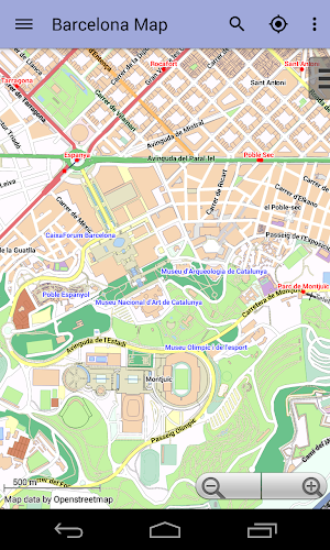 Barcelona City Map Lite Screenshot 1