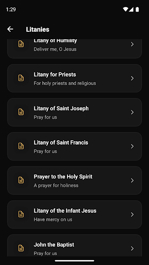Catholic Prayers Screenshot 2