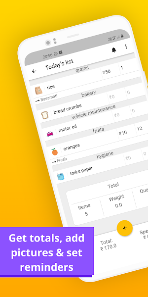 Enlist - Grocery Shopping List Screenshot 1
