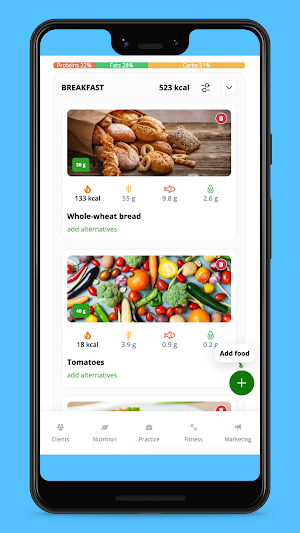 Vital Nutrition and Fitness Screenshot 1