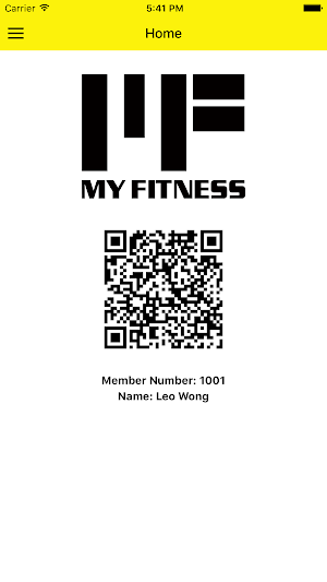 My Fitness Screenshot 1