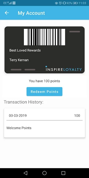 Vantage Rewards Screenshot 2