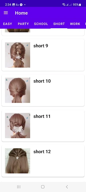 Girl Haircuts: Trendy Styles Screenshot 2