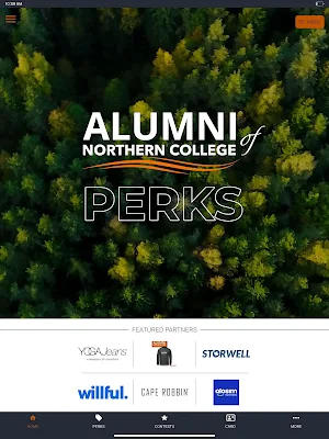 Northern College Alumni Perks Screenshot 2