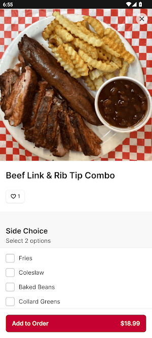 Terrell's Eat The Bone BBQ Screenshot 2