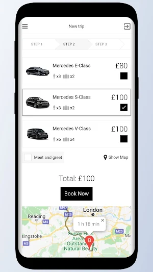Sinclairs Cars Screenshot 2