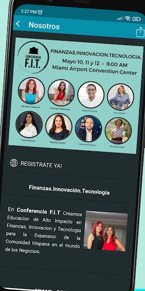 Conferencia F.I.T. Screenshot 1