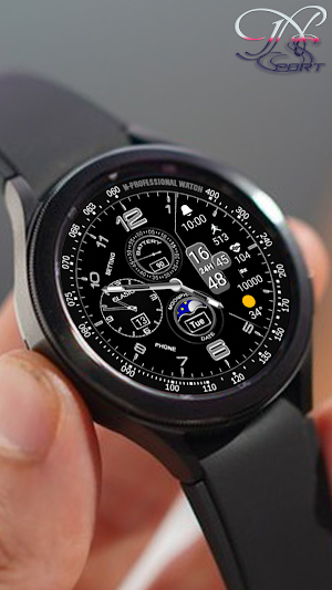 [N-SPORT242]UltraVie WatchFace Screenshot 2