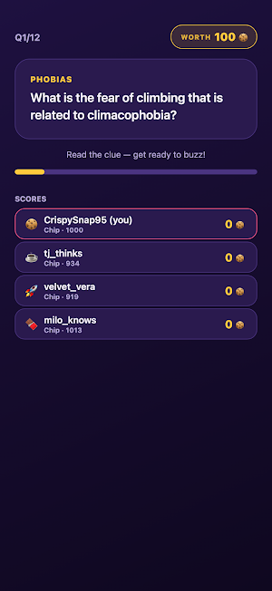 Smart Cookie Trivia Screenshot 1