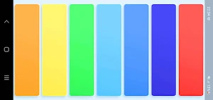 simple xylophone Screenshot 1
