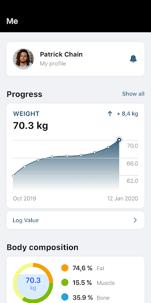 EnPhysion Health Screenshot 2