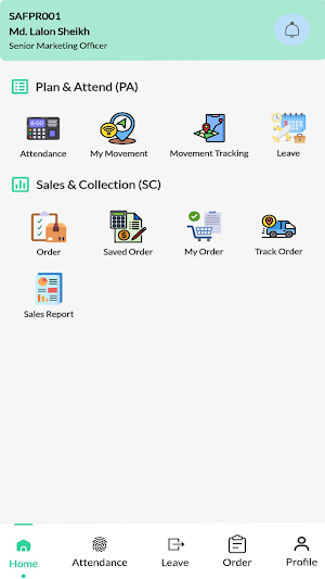 Naafco Sales Force Screenshot 0